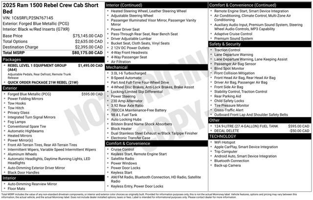 ram ram 1500 2025 1C6SRFLP2SN767145 image ram ram 1500 2025 1C6SRFLP2SN767145 image